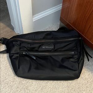 NWT MZ Wallace Black Bowery Sling Bag